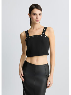 Liu Jo Liu Jo Top WA5072TS89622222 Czarny Regular Fit