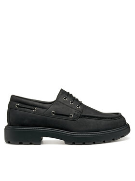 Geox Geox Mokasíny U Spherica Ec7 U56FRB 000FF C9999 Černá
