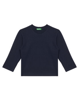 United Colors Of Benetton United Colors Of Benetton Blúzka 35RYG10K4 Tmavomodrá Regular Fit