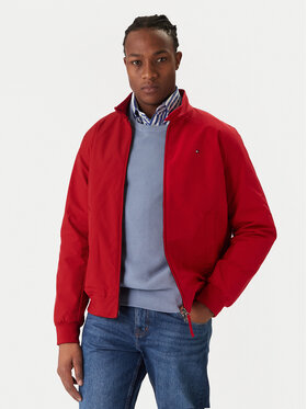 Tommy Hilfiger Tommy Hilfiger Kurtka przejściowa Harrington MW0MW37647 Czerwony Regular Fit