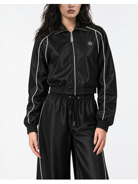 PHILIPP PLEIN PHILIPP PLEIN Bežecká bunda 31195 Čierna Jogger Fit