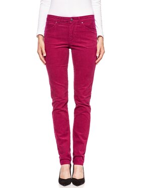 Wrangler Wrangler Spodnie materiałowe SLIM Różowy Slim Fit