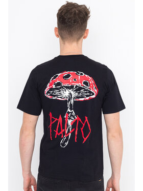 Palto Palto T-Shirt Mushroom Czarny Relaxed Fit