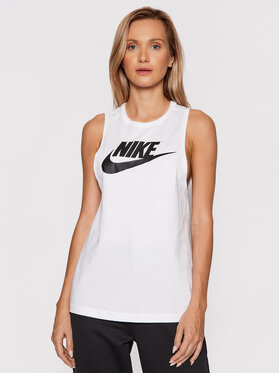 Nike Nike Top Sportswear Futura New CW2206 Bianco Regular Fit