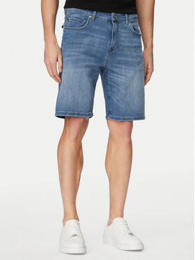 KARL LAGERFELD KARL LAGERFELD Jeans kratke hlače 265590 562843 Modra Regular Fit