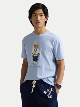 Polo Ralph Lauren Polo Ralph Lauren Футболка 710973137001 Блакитний Slim Fit