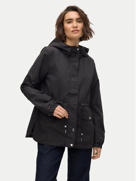 Vero Moda Vero Moda Куртка парка Paisley 10301577 Чорний Regular Fit