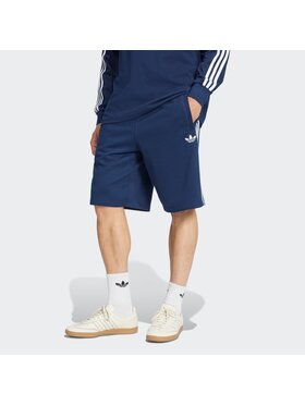adidas adidas Szorty materiałowe 159264 Błękitny Regular Fit
