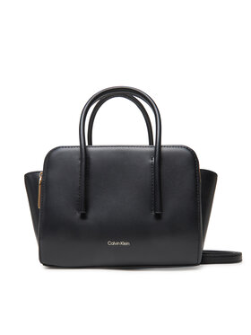 Calvin Klein Calvin Klein Torebka Carryall Micro Leather Tote LV04F3057G Czarny