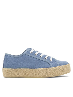 DeeZee DeeZee Espadryle WSS21067-01A Niebieski