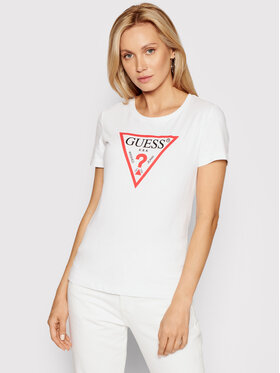 Guess Guess T-shirt Original W1YI1B I3Z11 Bijela Boxy Fit