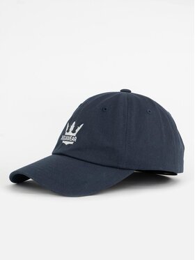 Jigga Wear Jigga Wear Czapka z daszkiem Baseball Granatowa / Biała Jigga Wear Crown Haft uni Granatowy