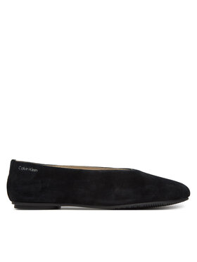 Calvin Klein Calvin Klein Baleriny Ballerina Round Hw Sue HW0HW02565 Czarny
