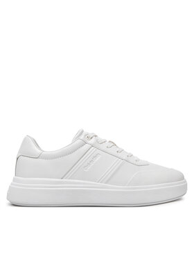 Calvin Klein Calvin Klein Laisvalaikio batai Low Top Lace Up Hf HM0HM01551 Balta