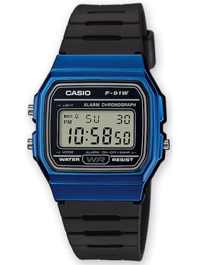 Casio Casio Zegarek F-91WM-2AEF Czarny