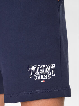 Tommy Jeans Sportske Kratke Hlače Entry Price DM0DM16876 Tamnoplava Regular Fit