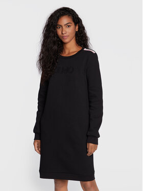 Liu Jo Sport Liu Jo Sport Плетена рокля TF2079 F0906 Черен Regular Fit