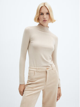 Mango Mango Halenka Anita 57028276 Écru Regular Fit