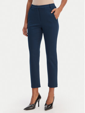Patrizia Pepe Patrizia Pepe Bavlnené nohavice 8P082/ A715 Modrá Slim Fit