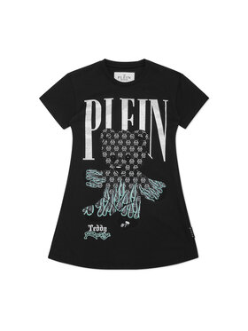 PHILIPP PLEIN PHILIPP PLEIN Vestito chemisier 28147 Nero Comfortable Fit