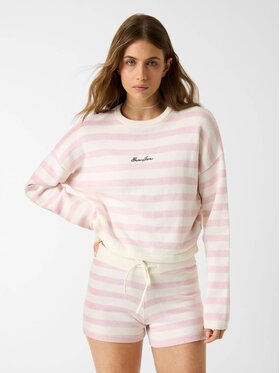 Guess Jeans Guess Jeans Svetr 181551 Růžová Classic Fit