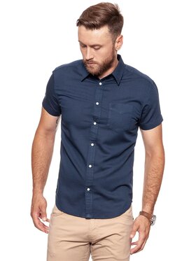 Wrangler Wrangler Camicia 1 PKT SHIRT Blu Regular Fit