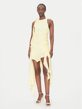 BARDOT BARDOT Abito da cocktail 59046DB Giallo Regular Fit
