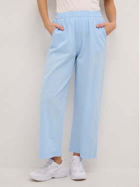 Kaffe Kaffe Панталони тип кюлоти Naya 10507418 Син Relaxed Fit