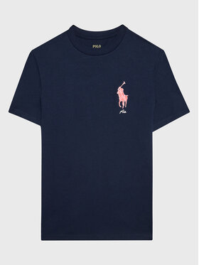 Polo Ralph Lauren Polo Ralph Lauren T-Shirt 321867158070 Granatowy Regular Fit