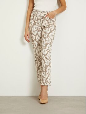 Guess Guess Τζιν 163081 Καφέ Slim Fit