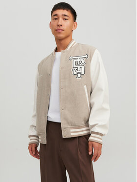 Jack&Jones Jack&Jones Bundy bomber 12230582 Béžová
