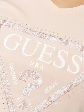 Guess Majica W5RI21 J1314 Roza Regular Fit