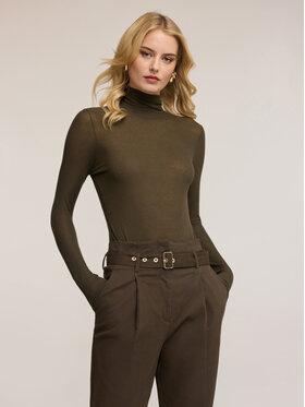 Motivi Motivi T-shirt G382W003434N025 Verde Slim Fit