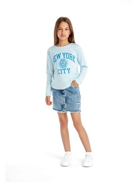 minoti minoti Longsleeve 16tee 27 Niebieski Regular Fit