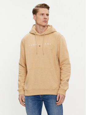 Tommy Jeans Tommy Jeans Pluus Linear Logo DM0DM17985 Beež Regular Fit