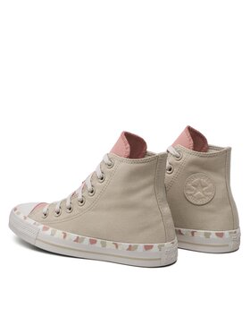 Converse Tenisice Ctas Hi A02876C Bež