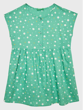 United Colors Of Benetton United Colors Of Benetton Rochie de zi 4EKJGV00M Verde Regular Fit