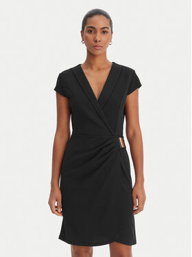 Morgan Morgan Cocktail obleka 261-RIXO Črna Slim Fit