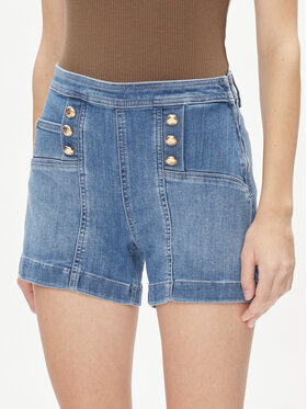 Liu Jo Liu Jo Džinsiniai šortai UA4112 D4611 Mėlyna Slim Fit