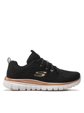 Skechers Skechers Сникърси 12615/BKGD Черен