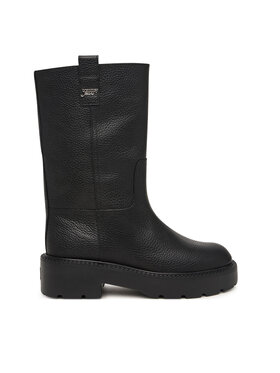 Tommy Jeans Tommy Jeans Μπότες Tjw Tubular Mid Boots EN0EN03111 Μαύρο