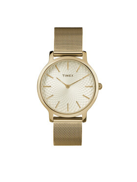 Timex Timex Ročna ura Transcend TW2R36100 Zlata