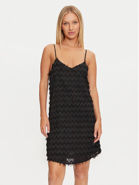 ONLY ONLY Koktejlové šaty Karla 15331748 Černá Regular Fit