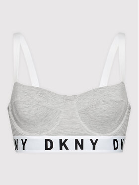 DKNY DKNY Nedrček s kostjo DK4521 Siva