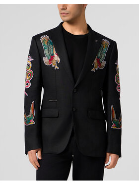 PHILIPP PLEIN PHILIPP PLEIN Sako 29165 Černá Regular Fit