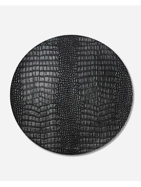 La Mania La Mania Podkładka na stół Croco Czarny