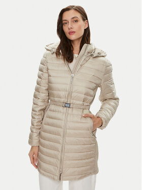 Calvin Klein Calvin Klein Bunda pro přechodné období K20K207109 Béžová Slim Fit