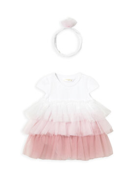 Mayoral Mayoral Elegantes Kleid 1601 Weiß Regular Fit