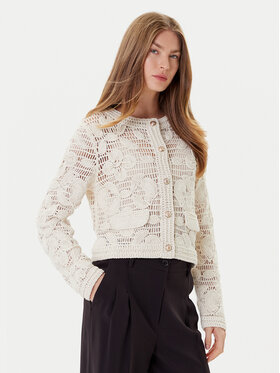 Morgan Morgan Strickjacke 252-MDAF Beige Regular Fit