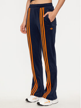 adidas adidas Teplákové nohavice Velour JN8290 Tmavomodrá Regular Fit